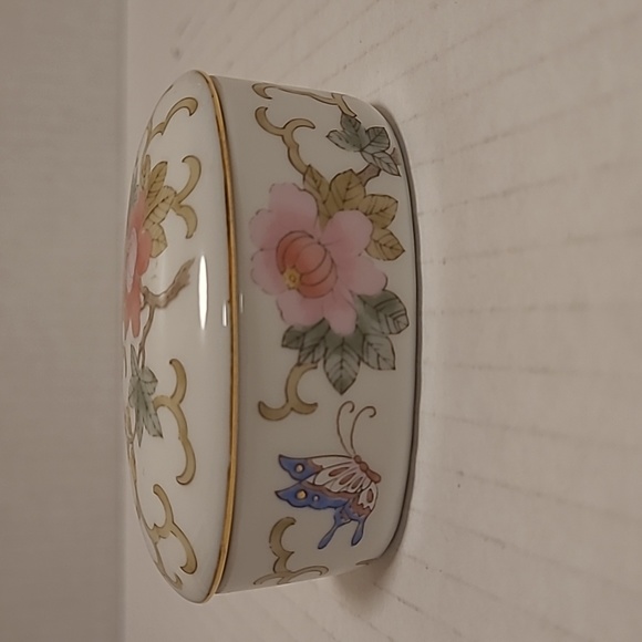 Vintage Express Otagiri Japan Lidded Trinket Box - Picture 4 of 16